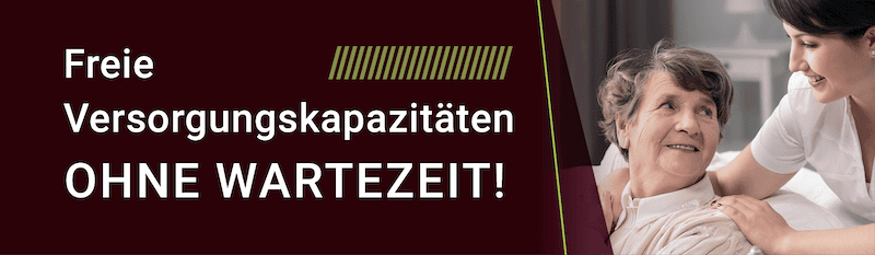Freie Kapazitäten beim Pflegedienst