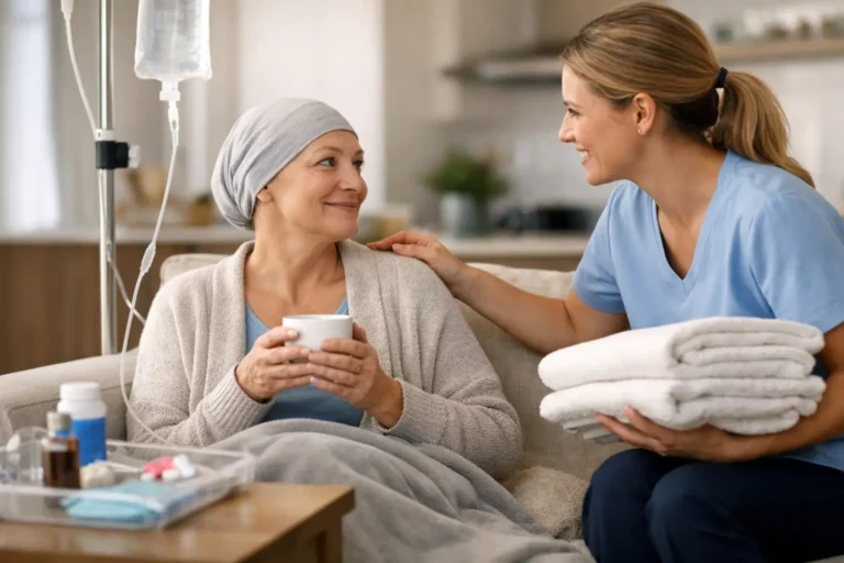 Haushaltshilfe während Chemotherapie erhalten