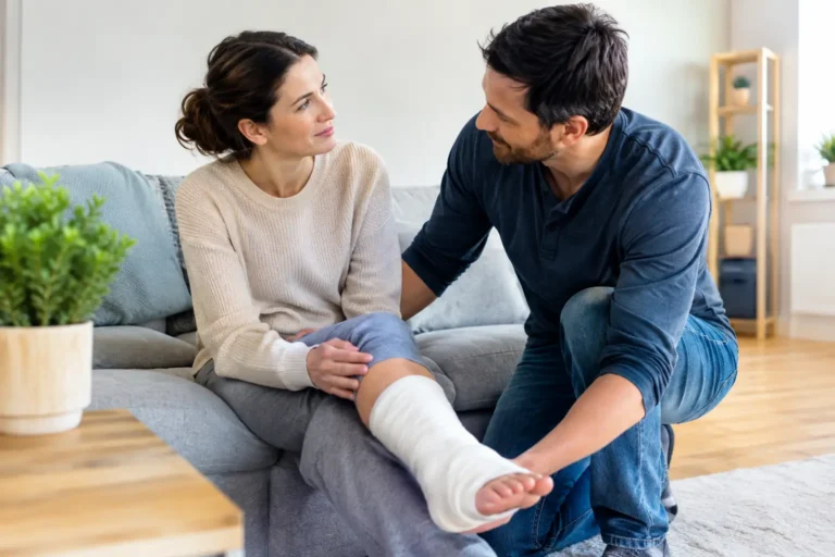 Welche Hilfe nach einem Unfall zuhause passt?